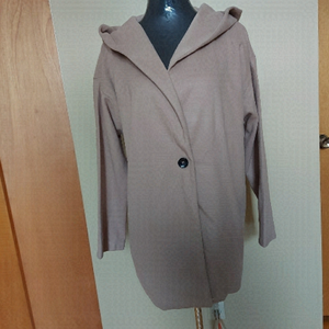 WOMEN Coat Autumn  Spring Hooded Jacket Long Coat